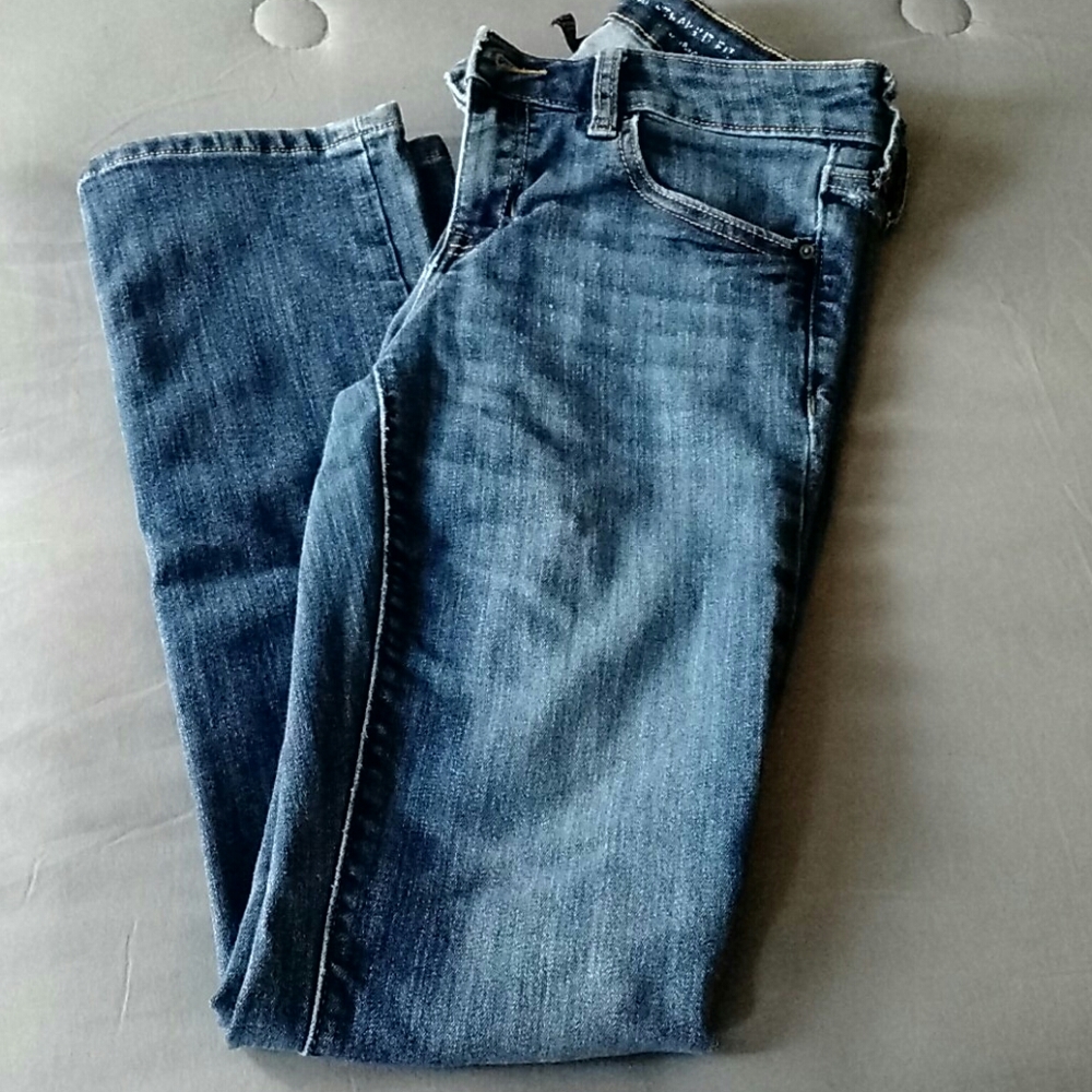 Gap Real Straight Leg Stretch Jeans